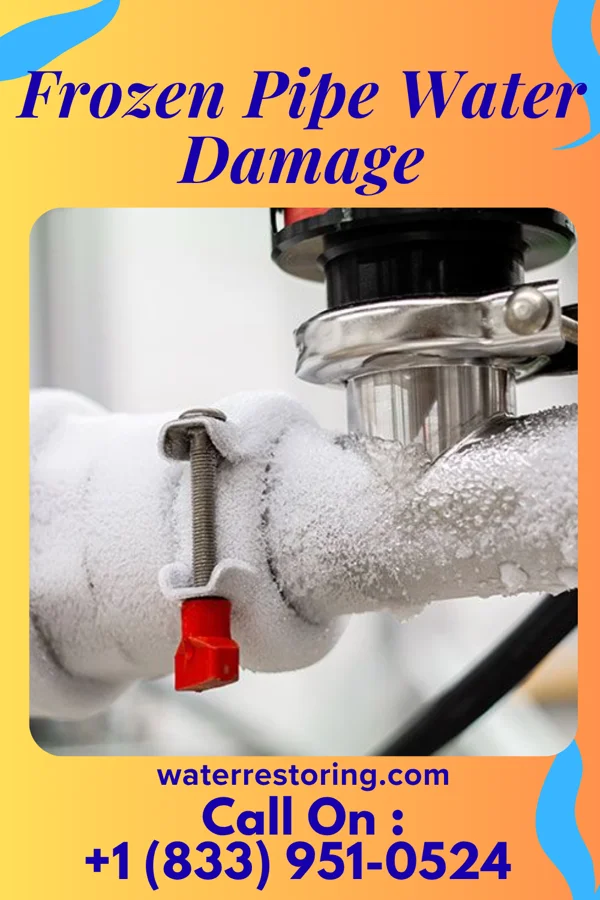 Frozen Pipe Water Damage in Symonds, MS